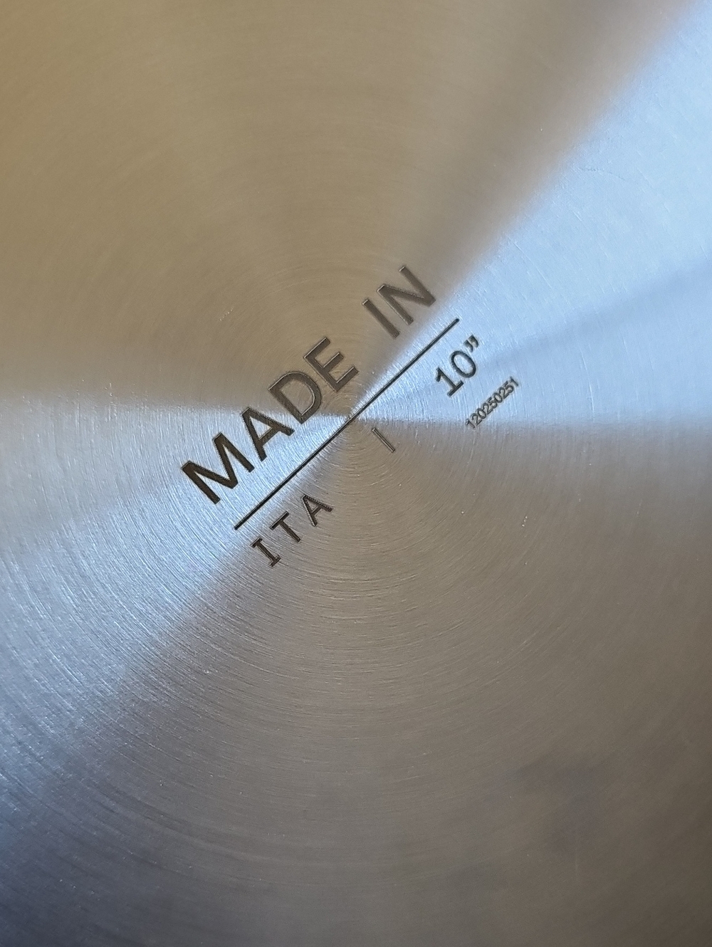 New Made In 10" Stainless Fry Pan - Picture 4 of 5